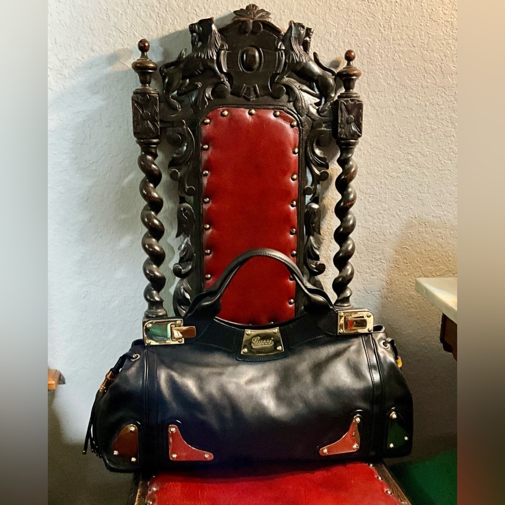 Gucci “Race” Top Handle Tote SS 2004 Runway - Picture 2 of 3